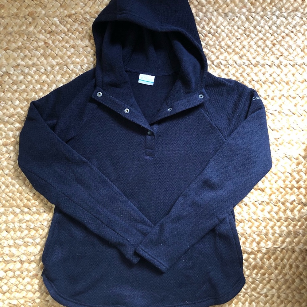 Columbia hooded fleece pullover